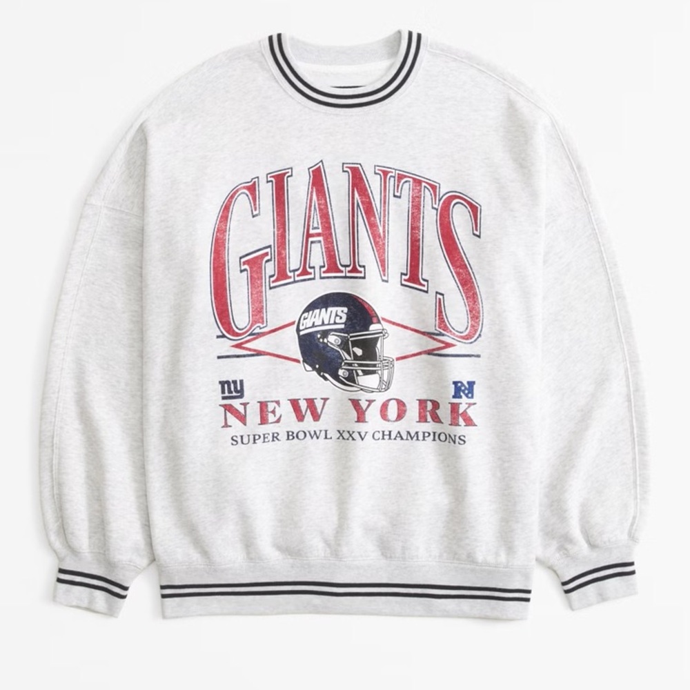 New York Giants Graphic Oversized Sunday Crew